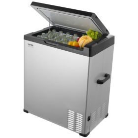 VEVOR Car Refrigerator, 12 Volt Car Refrigerator Fridge, 70 L Single Zone Portable Freezer, -4-68 F Adjustable Range